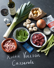 Load image into Gallery viewer, All the ingredients you need to make our Rothiemurchus Venison Stew
